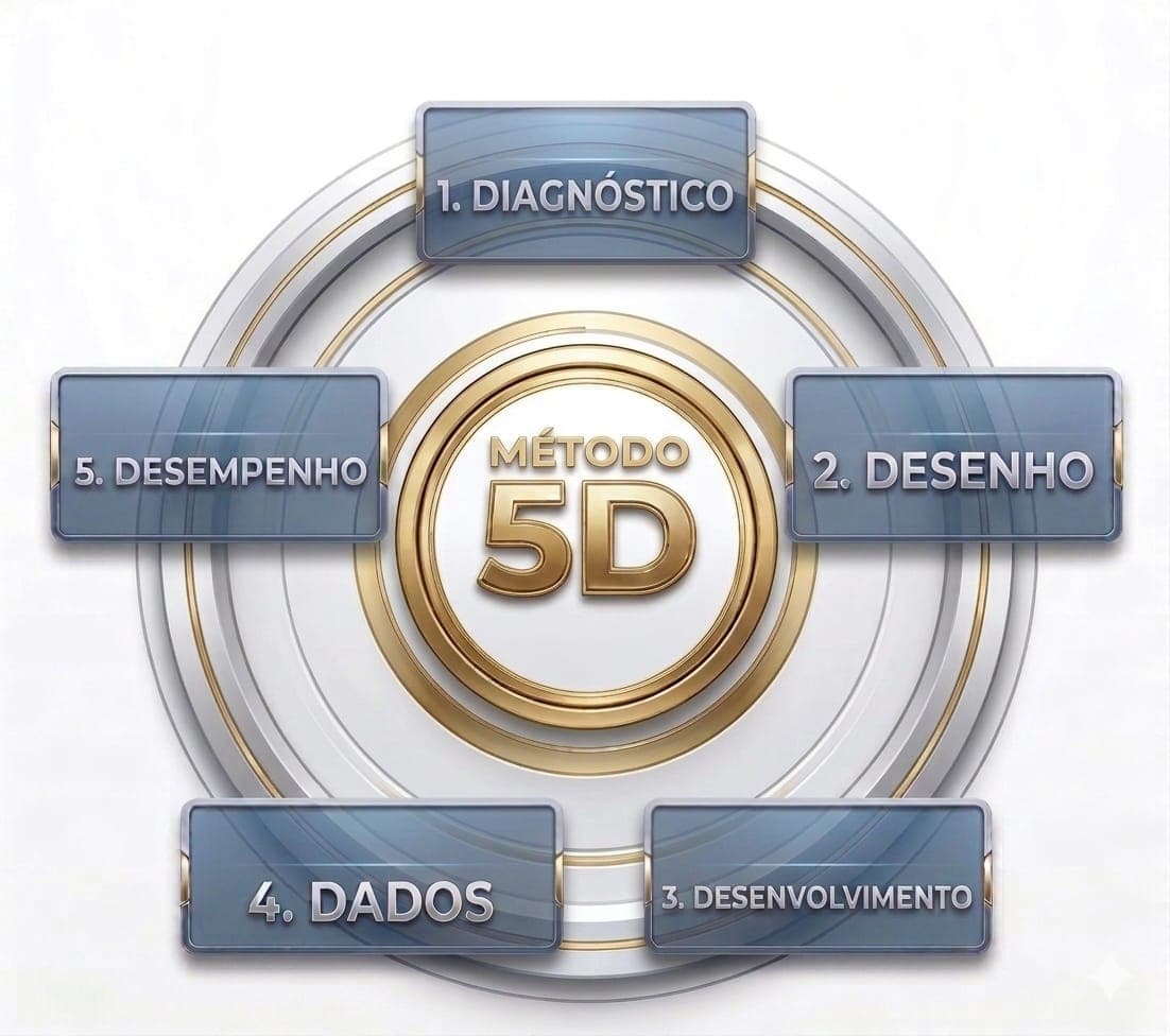 ROMA Soluções Educacionais - Processo metodológico 5D