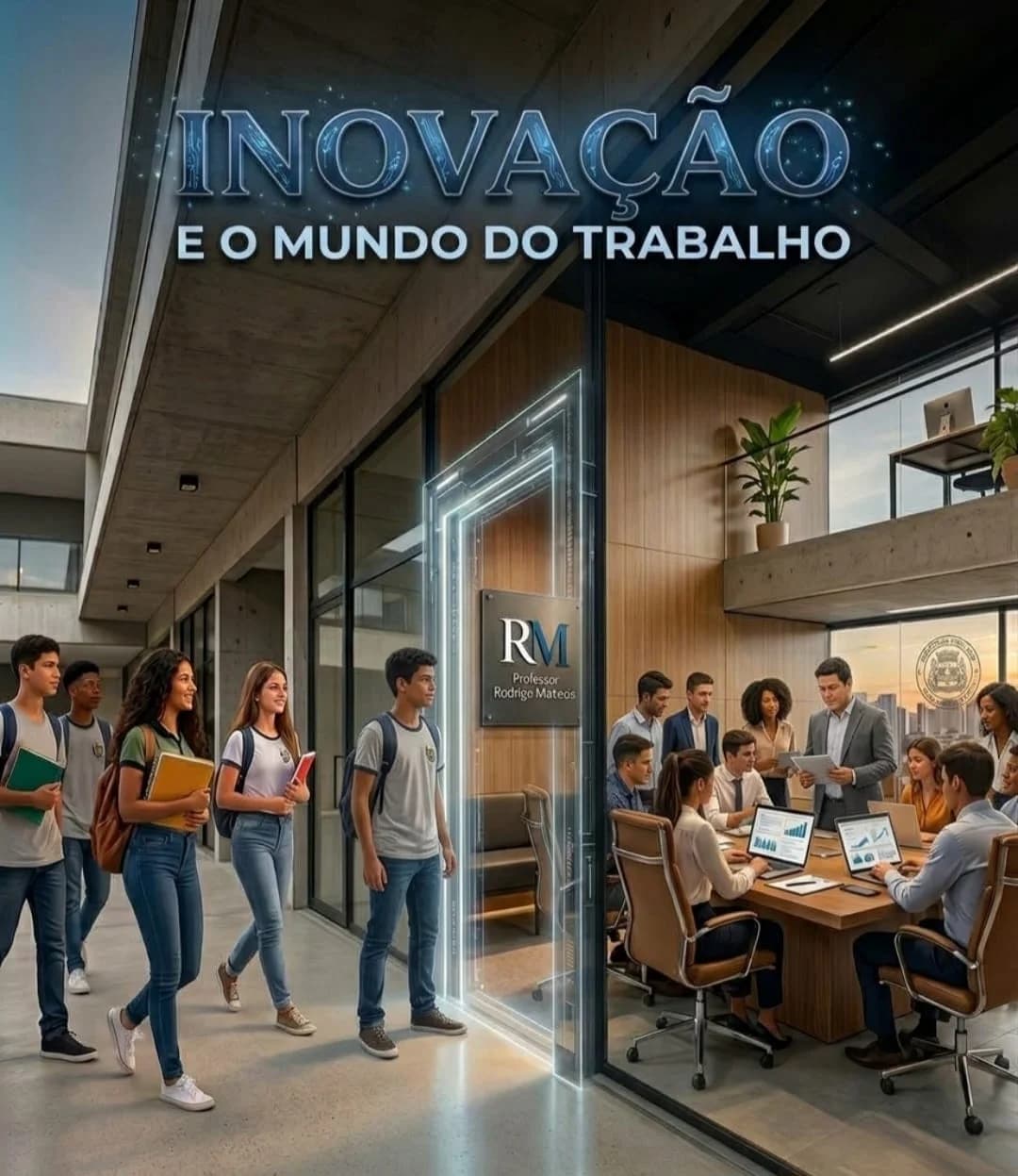 Capa do itinerário Inovação e o Mundo do Trabalho