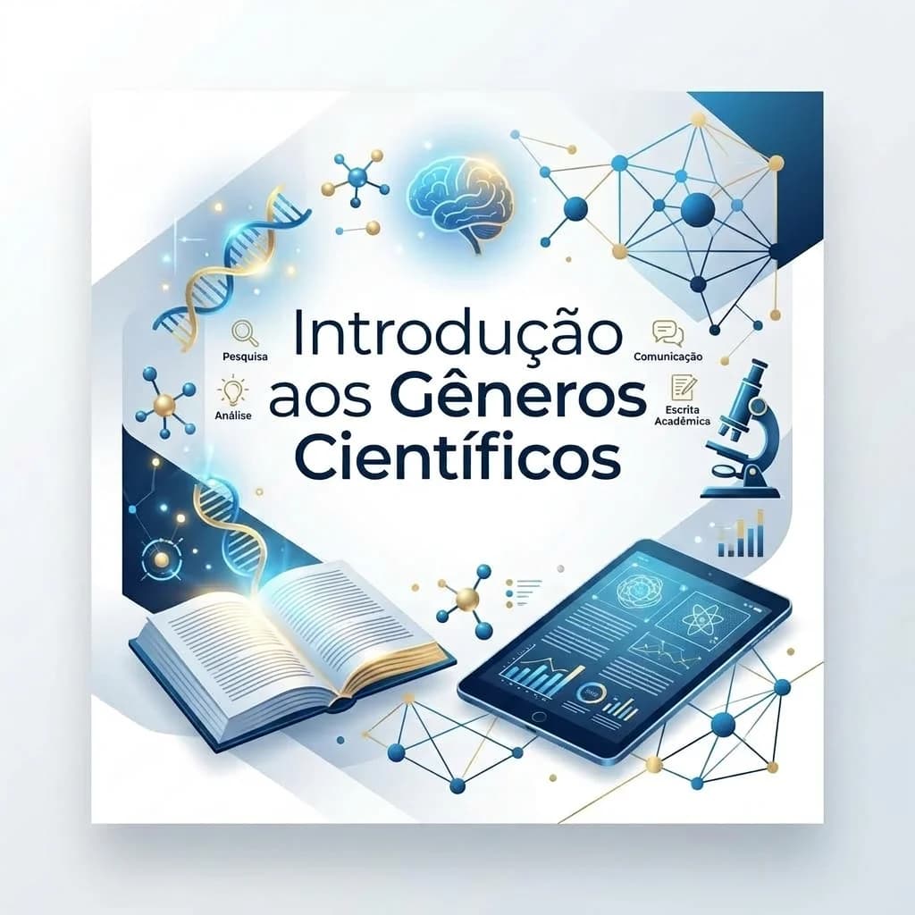Capa do itinerário Introdução aos Gêneros Científicos