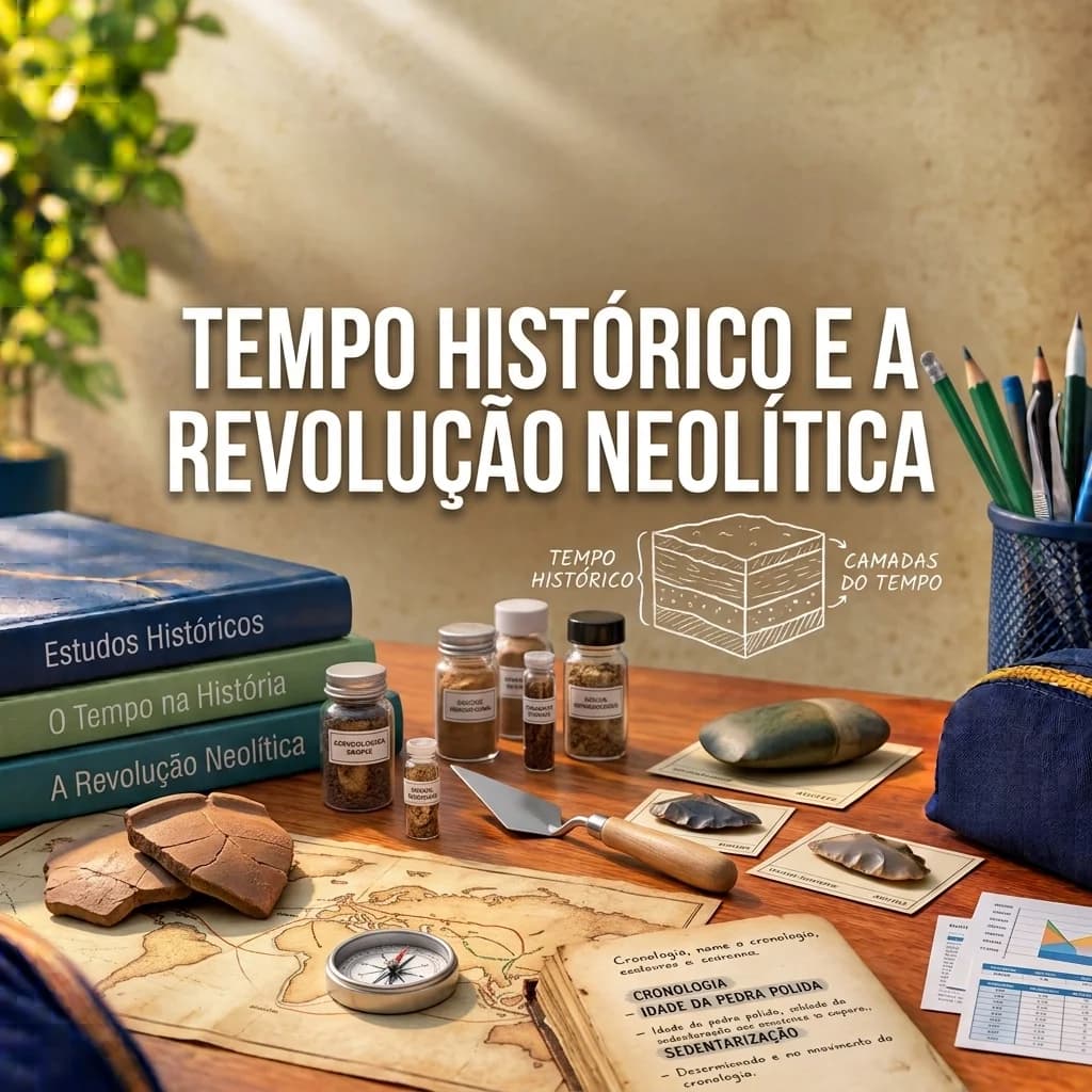 Capa do itinerário Recomposição da Aprendizagem em História — 1º Bimestre (6º Ano)